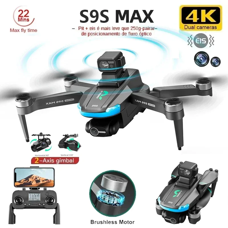 Drone Racing Camera - 새로운 S9S MAX 미니 드론 4K