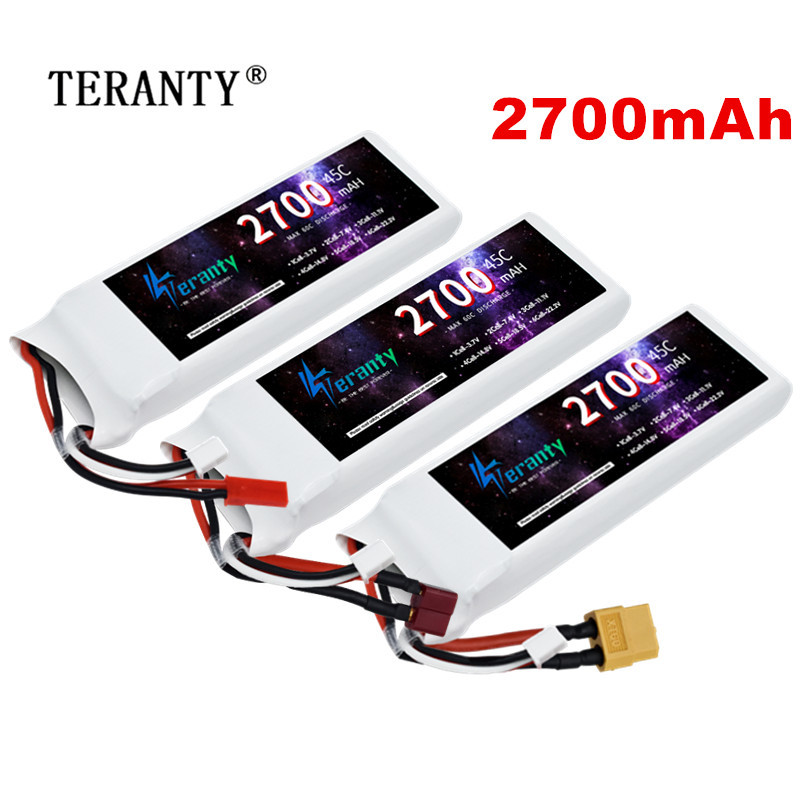 Drone Racing Battery - 1/3PCS 2S 7.4V Lipo 배터리 2700mAh