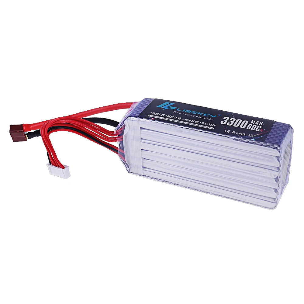 새 제품 3300mAh 22.2V 60C 6S 리포 배 - Drone Racing Battery 리뷰 및 가격