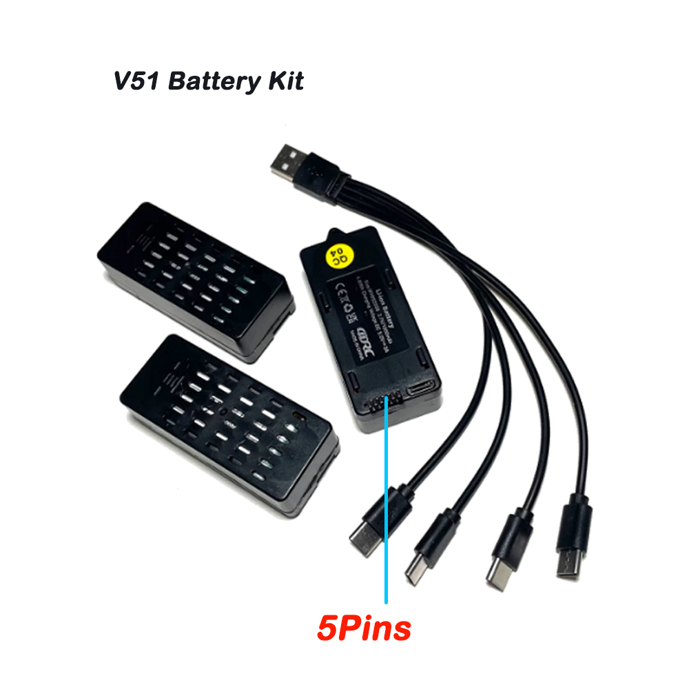 3PCS 4D-V51 배터리 3.7V 1300mAh 리 - Drone Racing Charger 리뷰 및 가격